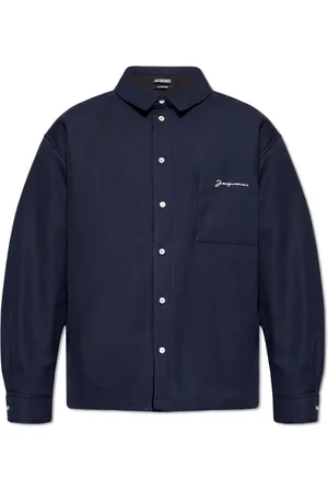 Jacquemus Jassen, Heren, Blauw, S, Katoen, Boulanger Overhemdjas