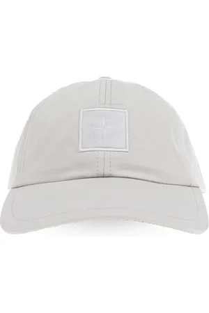 Stone Island Accessoires, Heren, Grijs, ONE Size, Katoen, Capsule Hat Ghost