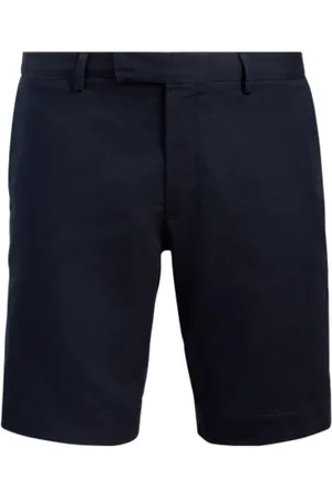 Ralph Lauren Korte broeken, Heren, Blauw, W40, Katoen, Slim Fit Chino Shorts