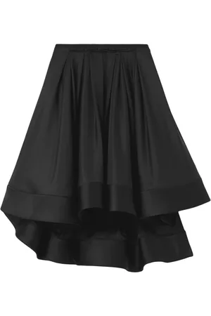 Proenza Schouler Rokken, Dames, Zwart, M, Nylon, Zijden Nylon Taft Rok