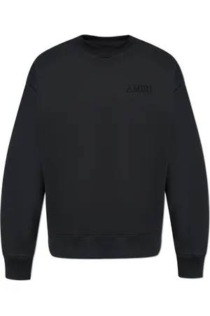AMIRI Sweatshirts & Hoodies, Heren, Zwart, S, Katoen, Logo Sweatshirt