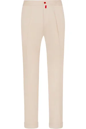 Kiton Broeken, Heren, , W32, Katoen, Katoenen Joggingbroek Casual Stijl
