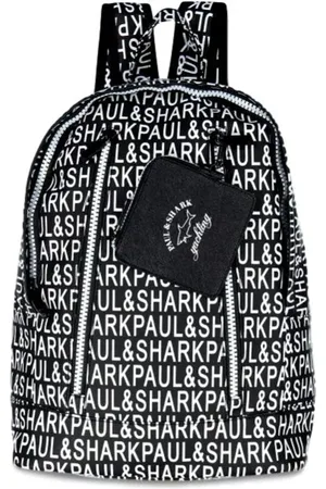 Paul & Shark Tassen, Heren, Zwart, ONE Size, Rugzak met rits