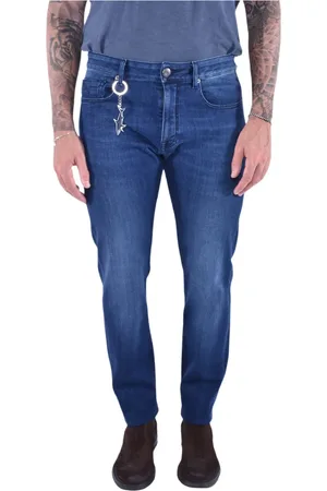 Paul & Shark Jeans, Heren, Blauw, L, Katoen, Slim-fit Jeans