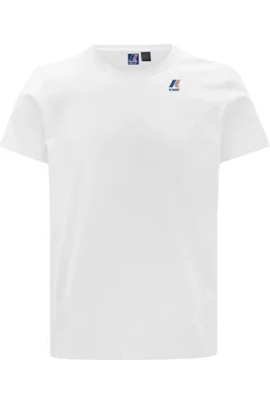 K-Way Tops, Heren, Wit, 2Xl, Katoen, Klassiek Polo T-shirt
