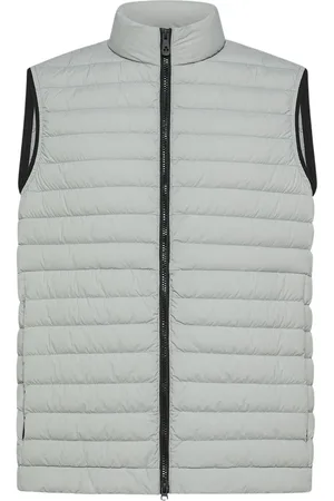 Peuterey Jassen, Heren, Grijs, XL, Polyester, Lichtgrijze Bodywarmer