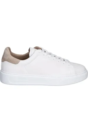 Woolrich Schoenen, Heren, Wit, 43 EU, Beige Classic Court Sneakers