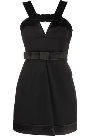 Jil Sander Kleedjes, Dames, Zwart, S, Wol, Korte Dagl Jurk