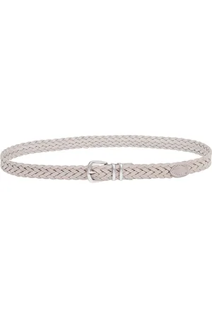 ELEVENTY Accessoires, Heren, , 85 CM, Leer, Gesp Buckle Riem H 2,5 CM