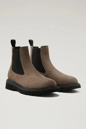 Woolrich Schoenen, Heren, , 41 EU, New City Taupe Chelsea Boots
