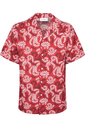 Lanvin Overhemden, Heren, Rood, M, Rood Stijlvol Shirt voor Mannen