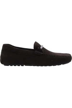 HUGO BOSS Schoenen, Heren, Bruin, 42 EU, Leer, Esli Loafers