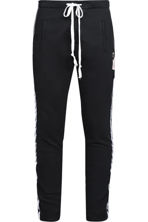 Paul & Shark Broeken, Heren, Blauw, S, Katoen, Trainingsbroek met trekkoord in de taille