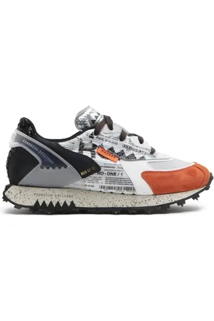 RUN OF Schoenen, Dames, Veelkleurig, 41 EU, Leer, Ro 1 Howard sneakers