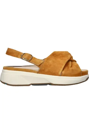 Xsensible Schoenen, Dames, Bruin, 37 EU, Suède, Bonaire Sue Sandalen