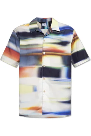 Paul Smith Overhemden, Heren, Veelkleurig, M, Katoen, Shirt met patroon