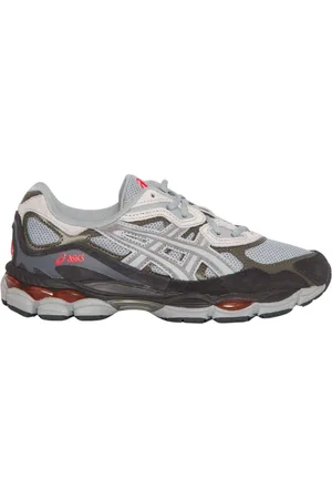 Asics Schoenen, Heren, Veelkleurig, 42 EU, NYC Gel Sneakers in Gravel/Black