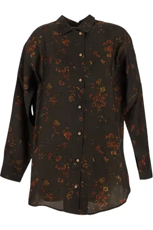 UMA WANG Blouses & Shirts, Dames, Bruin, S, Stijlvolle Dameskleding