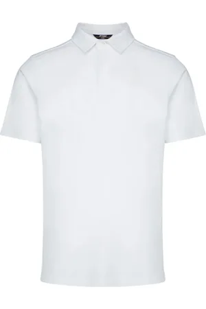 K-Way Tops, Heren, Wit, S, Katoen, Klassiek poloshirt