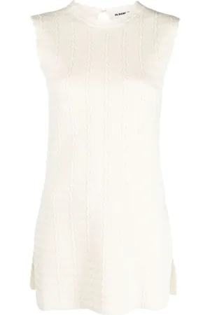 Jil Sander Kleedjes, Dames, , 2Xs, Katoen, Gebreide Rok