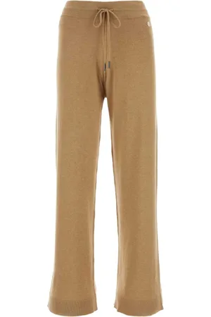 Woolrich Broeken, Dames, Bruin, L, Nylon, Camel Nylon Blend Pant