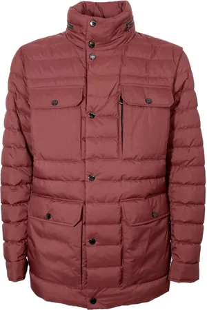 HUGO BOSS Jassen, Heren, Rood, M, Polyester, Beschermende Jas