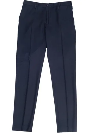 Incotex Broeken, Heren, Blauw, 3Xl, Washed Flannel Broek