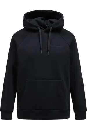 Peak Performance Sweatshirts & Hoodies, Heren, Zwart, XL, Katoen, Original Small Logo Hoodie