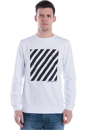 D.A. Daniele Alessandrini Sweatshirts & Hoodies, Heren, Wit, S, Katoen, Hoodies
