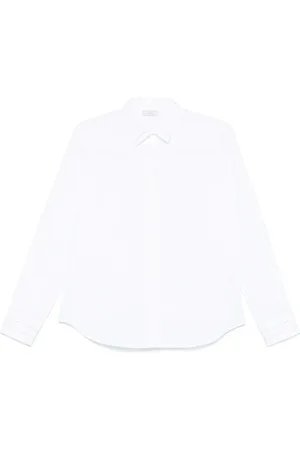 PESERICO SIGN Blouses & Shirts, Dames, Wit, L, Katoen, Wit overhemd