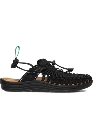 Keen Schoenen, Dames, Zwart, 40 EU, Suède, Uneek II Sandalen