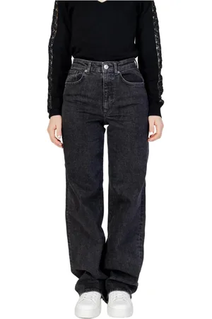 ONLY Jeans, Dames, Zwart, W29 L34, Denim, Straight Jeans