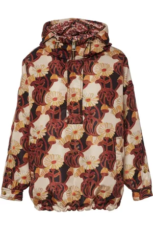 La DoubleJ Jassen, Dames, Wit, L, Polyester, Lente-geïnspireerde Witte Gerber Anorak Jas
