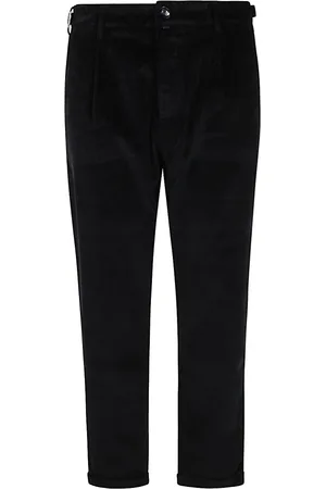 Jacob Cohen Broeken, Heren, Blauw, W34, Katoen, Slim Crop Pencil Pant Marineblauw