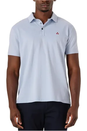 Peuterey Tops, Heren, Blauw, 2Xl, Katoen, Mezzola 02 Polo Shirt