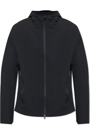 Y-3 Jassen, Heren, Zwart, XL, Lichtgewicht Jas met Capuchon