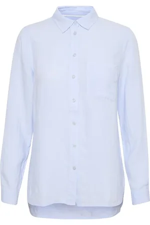 Part Two Blouses & Shirts, Dames, Blauw, L, Kivas Shirt
