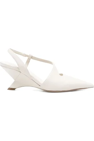 vic matiè Schoenen, Dames, , 40 EU, Slingback Sandalen met Uitgesneden Details