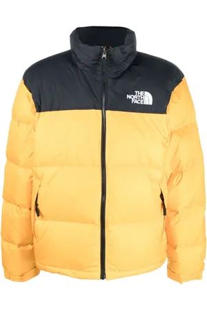 The North Face Jassen, Heren, Geel, S, Leer, 1996 Retro Nuptse Jacket