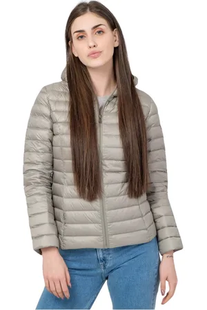 Jott Jassen, Dames, Grijs, XL, Cloe Lichtgewicht Jas