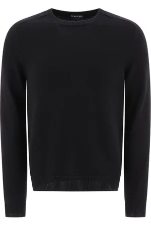 Tom Ford Truien, Heren, Zwart, M, Cashmere Trui