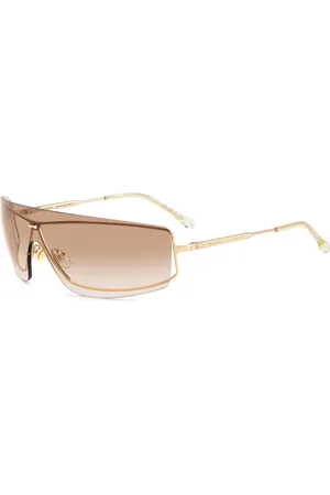 Isabel Marant Accessoires, Dames, Geel, ONE Size, Goudgele zonnebril