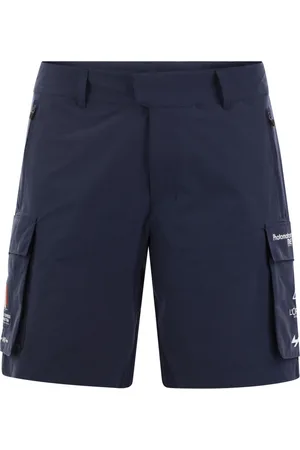 K-Way Korte broeken, Heren, Blauw, L, Polyester, Greges Orient Express Cargo Bermuda Shorts