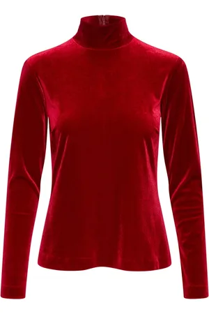 Part Two Tops, Dames, Rood, L, Ritmische Rode Gebreide Trui