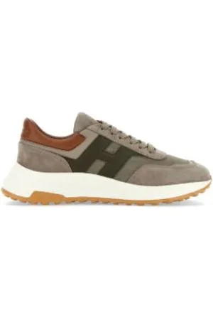 Hogan Schoenen, Dames, Grijs, 39 EU, Leer, Hyperlight Sneakers