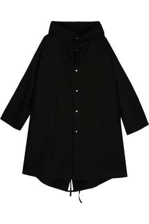 Jil Sander Mantels, Dames, Zwart, S, Stijlvolle Parka Jas