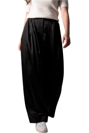 J.W.Anderson Broeken, Dames, Zwart, S, Wijde Pijpen Broek