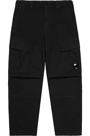 C.P. Company Broeken, Heren, Zwart, 2Xl, Katoen, Casual Katoenen Broek