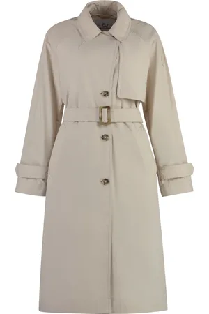 Woolrich Mantels, Dames, , L, Polyester, Trenchcoat
