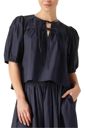 Ruby Tuesday Blouses & Shirts, Dames, Blauw, L, Navy Ibene Blouse